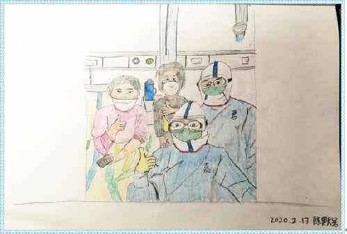 这位护士的手绘“援汉日历”火了!